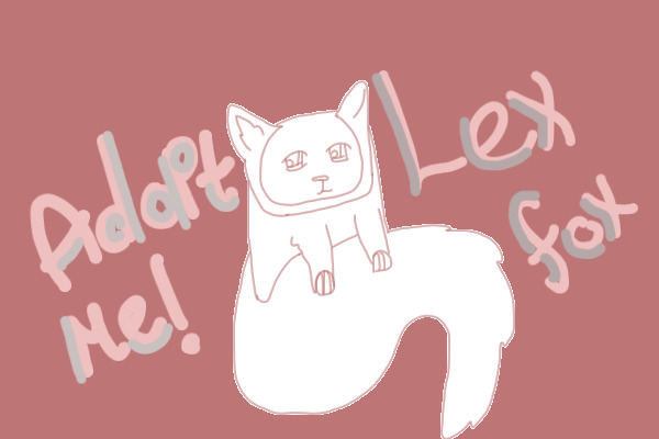 Lex Fox adoptable  ! Open
