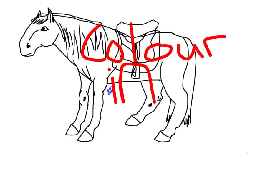 Horse editable