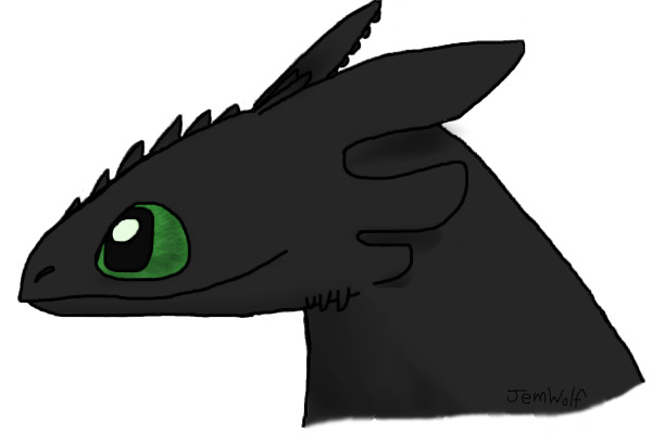Toothless the Night Fury