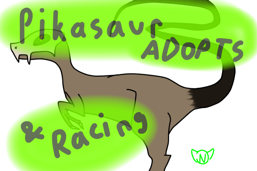 Pikasaur Adopts & Racing