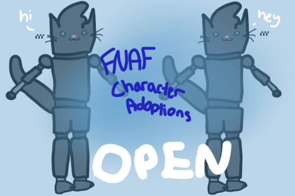 FNAF Character Adoptables! OPEN