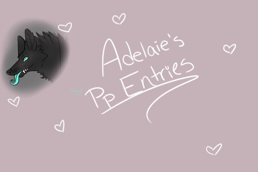 Adelaie's PP Entries