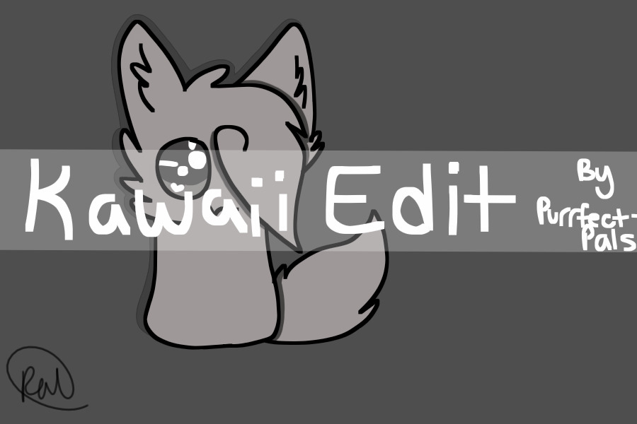 Kawaii Fox/Wolf Editable! (NEW UPDATE)
