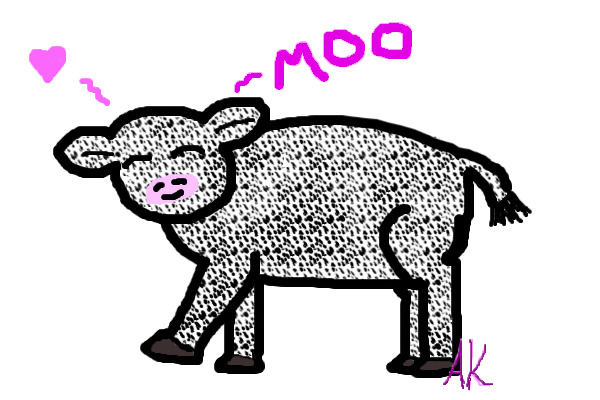[A] cow goes moo ~♥