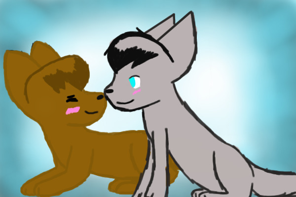 Dan and Phil as wolves!.. idk i'm tired.
