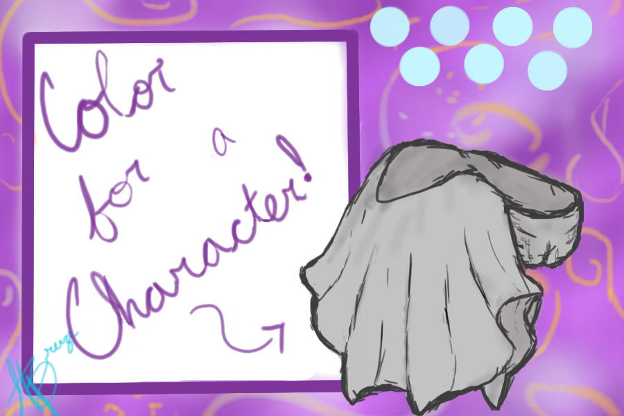 [ Temporarily Closed] Color a Poncho for a Character