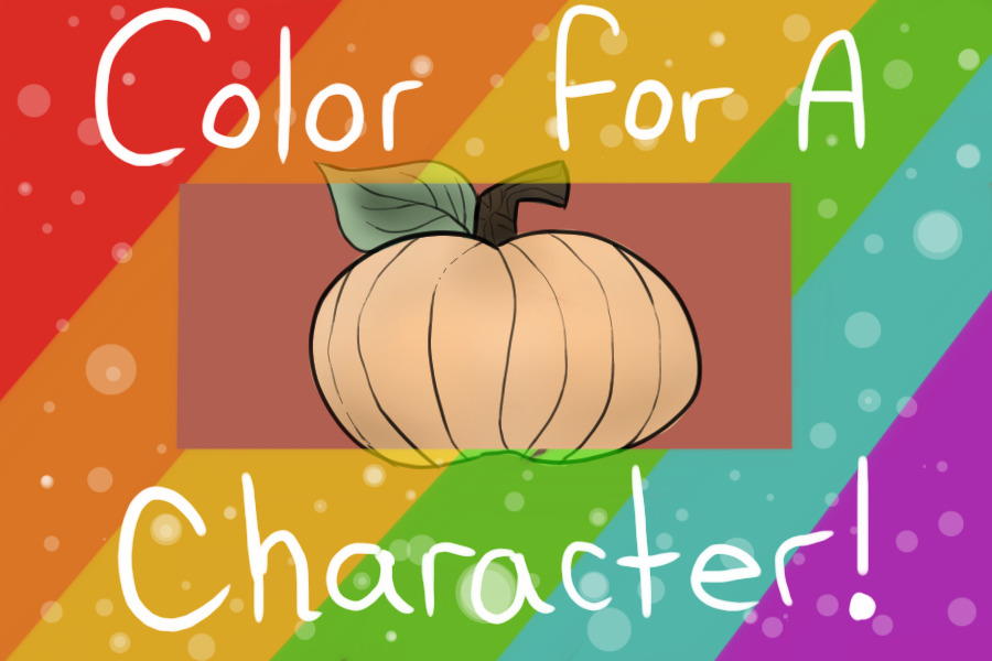 Color This Pumpkin For A SPOOKY Character!