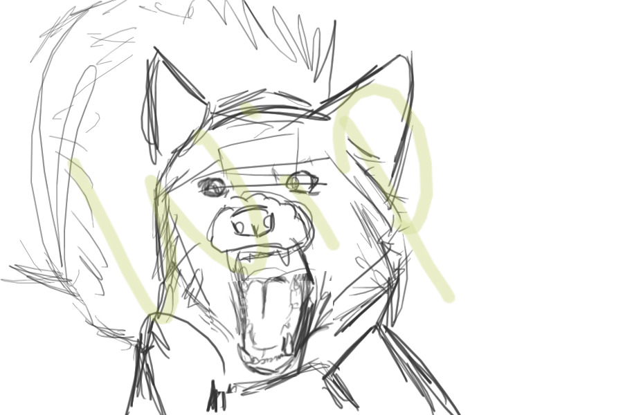 Angry wolf | WIP