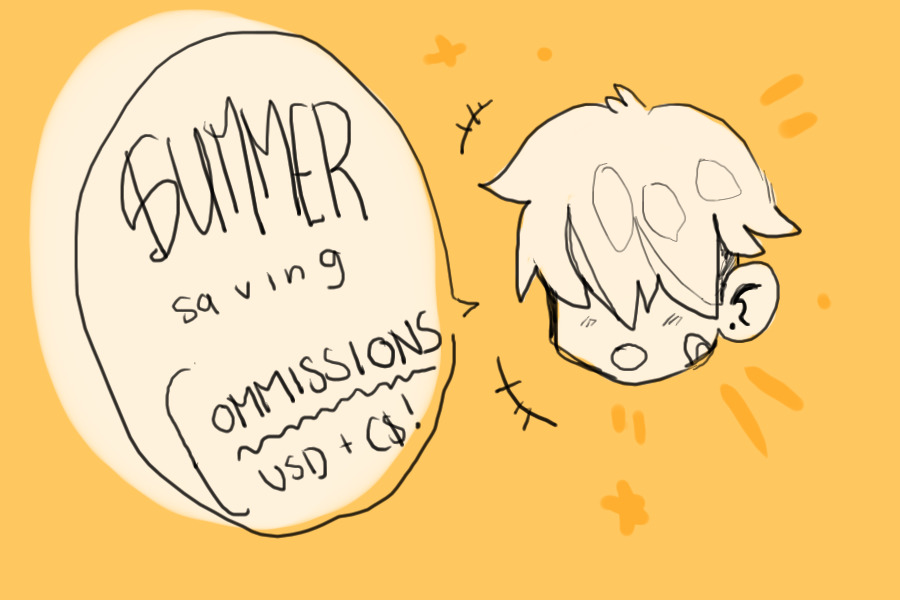 SUMMER COMMISSIONS (closed)