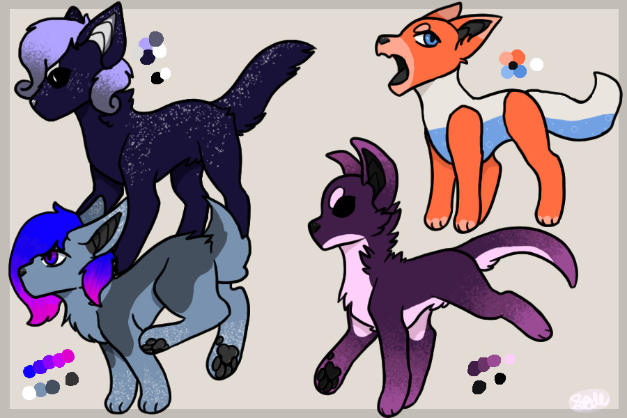 3 Open Pup Adopts