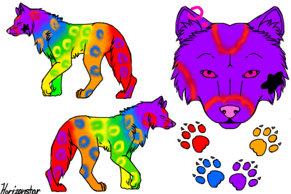 rainbow leopard
