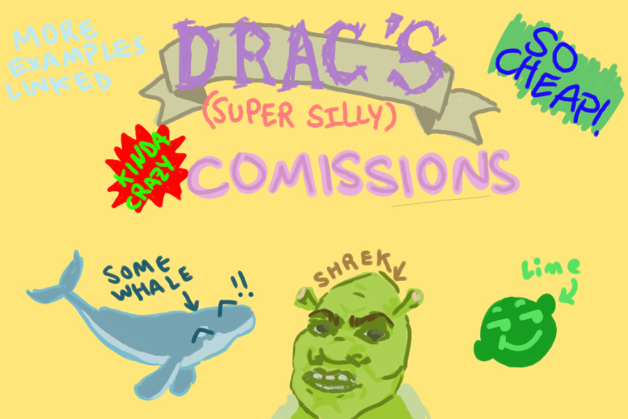 silly commissions (cheap!) [OPEN]