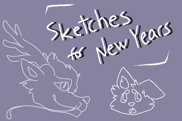 Sketches for New Year's