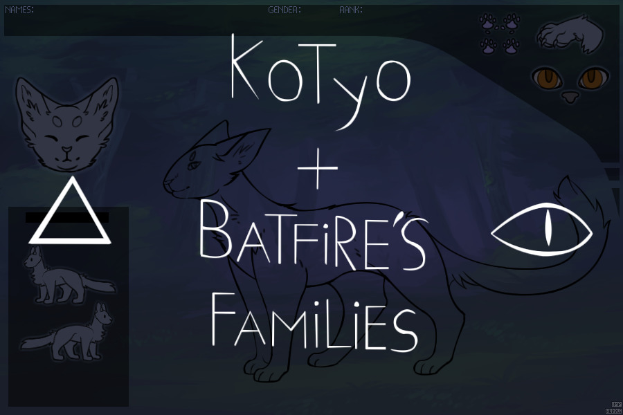 Kotyo and Batfire's families