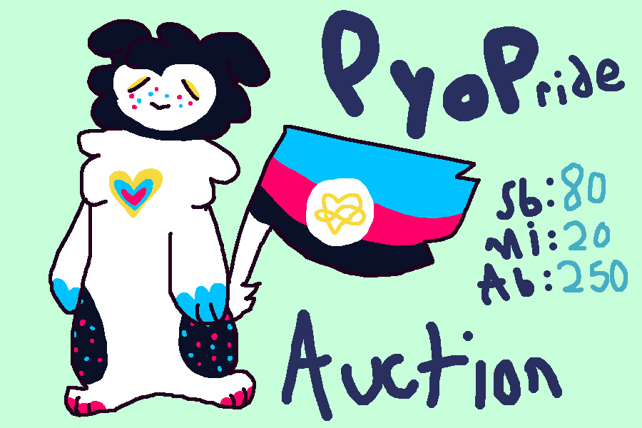 Flag Animal PYOPride C$ Auction
