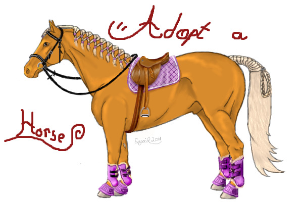 Adopt a Horse (Lines by Equid)